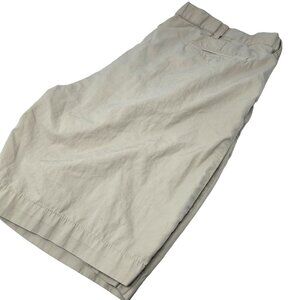 Polo Ralph Lauren Flat Front Chino Golf Shorts Size‎ 42 Men's Tan Khaki